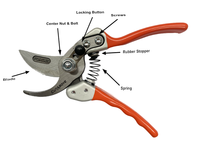 Bypass Secateurs - Professional - Spares